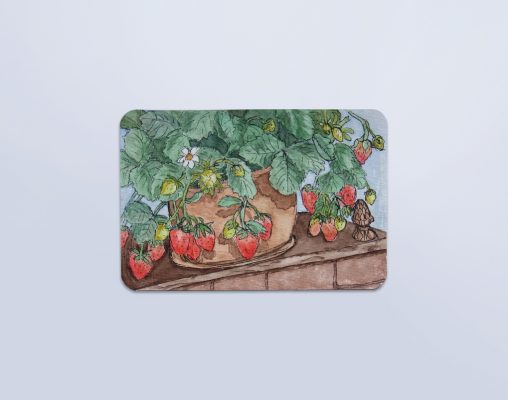 MarinaGroth_Aquarell_Erdbeeren